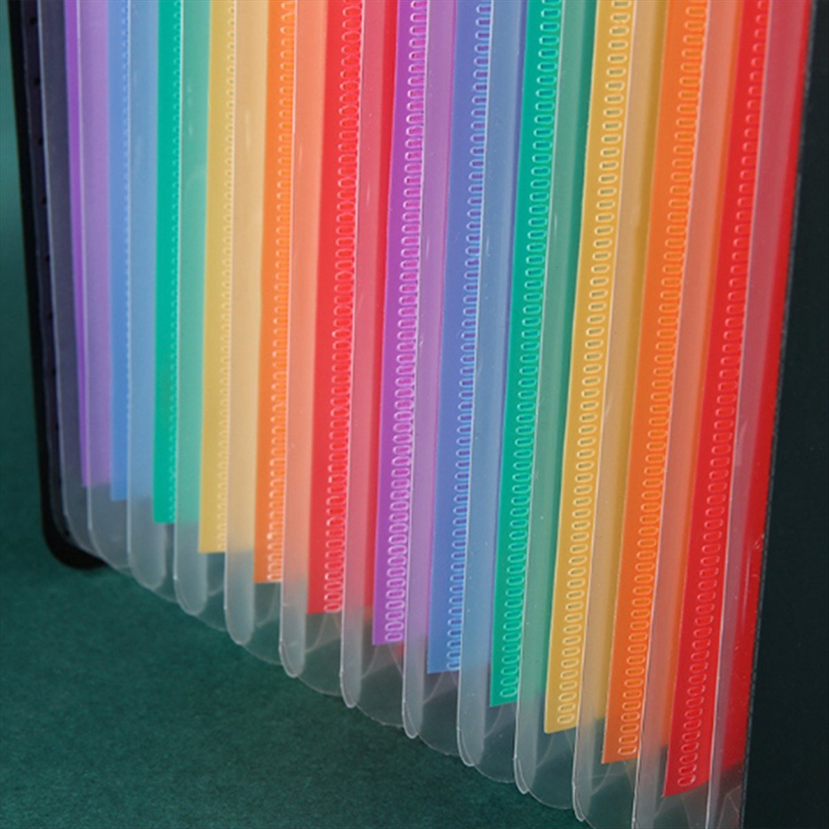 Expandable Accordion File Folder 13 Pockets - Carpeta Expandible AT16 de 13 Bolsillos,