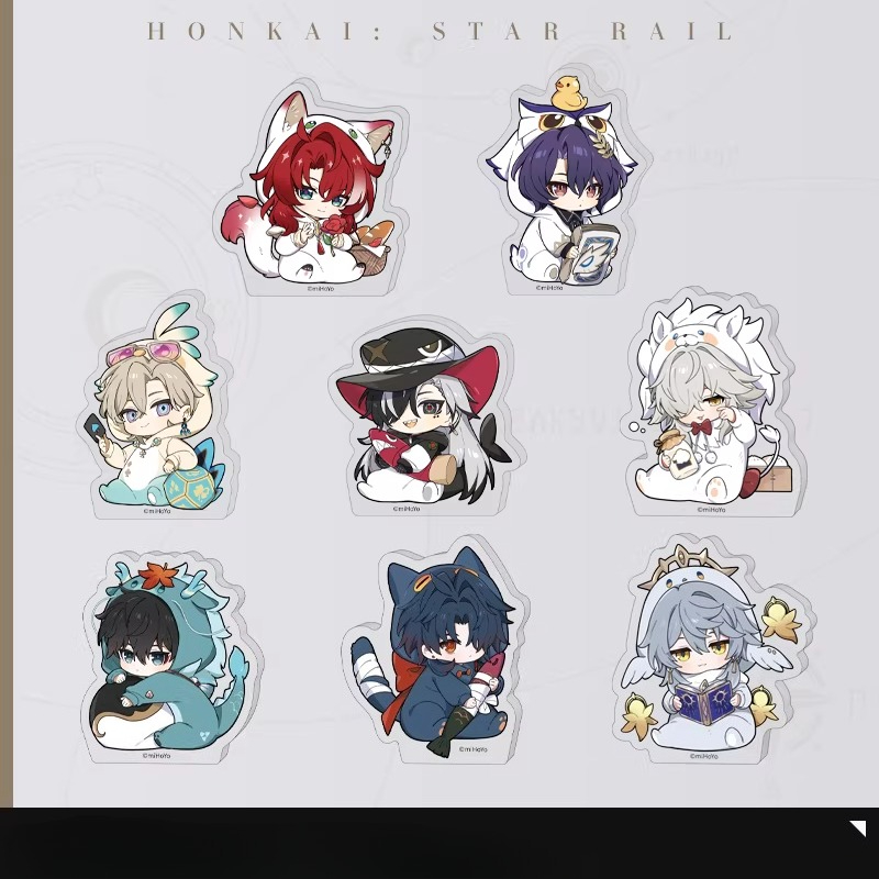 Desk Accessories - Mini Soporte Acrílico de Honkai Star