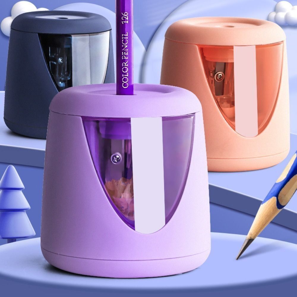 Electric Pencil Sharpener Usb - Sacapuntas Eléctrico de Dibujos Animados para