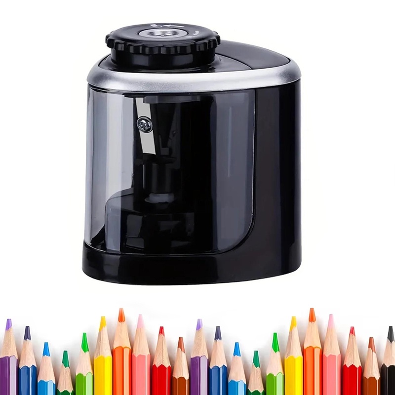 Electric Pencil Sharpener Usb - Sacapuntas eléctrico de escritorio, cortador de