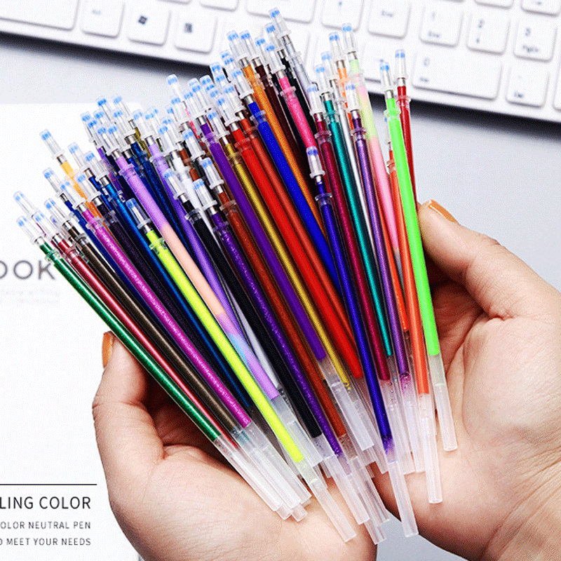 Pastel Highlighter Set Double Ended - Juego de recargas de bolígrafo de