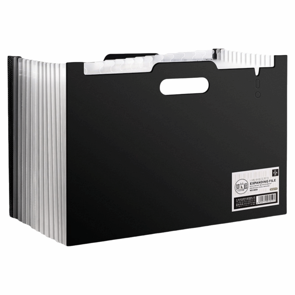 Expandable Accordion File Folder 13 Pockets - Carpeta de Archivos Expandible de 13