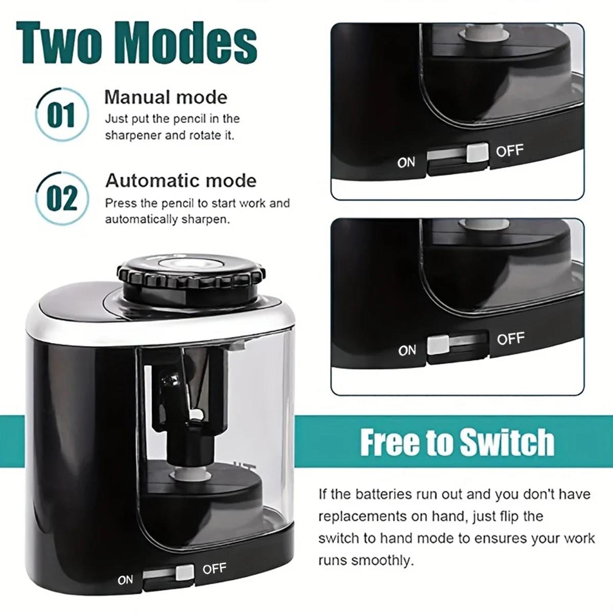 Sacapuntas eléctrico automátic - Electric Pencil Sharpener Usb reseña y precio