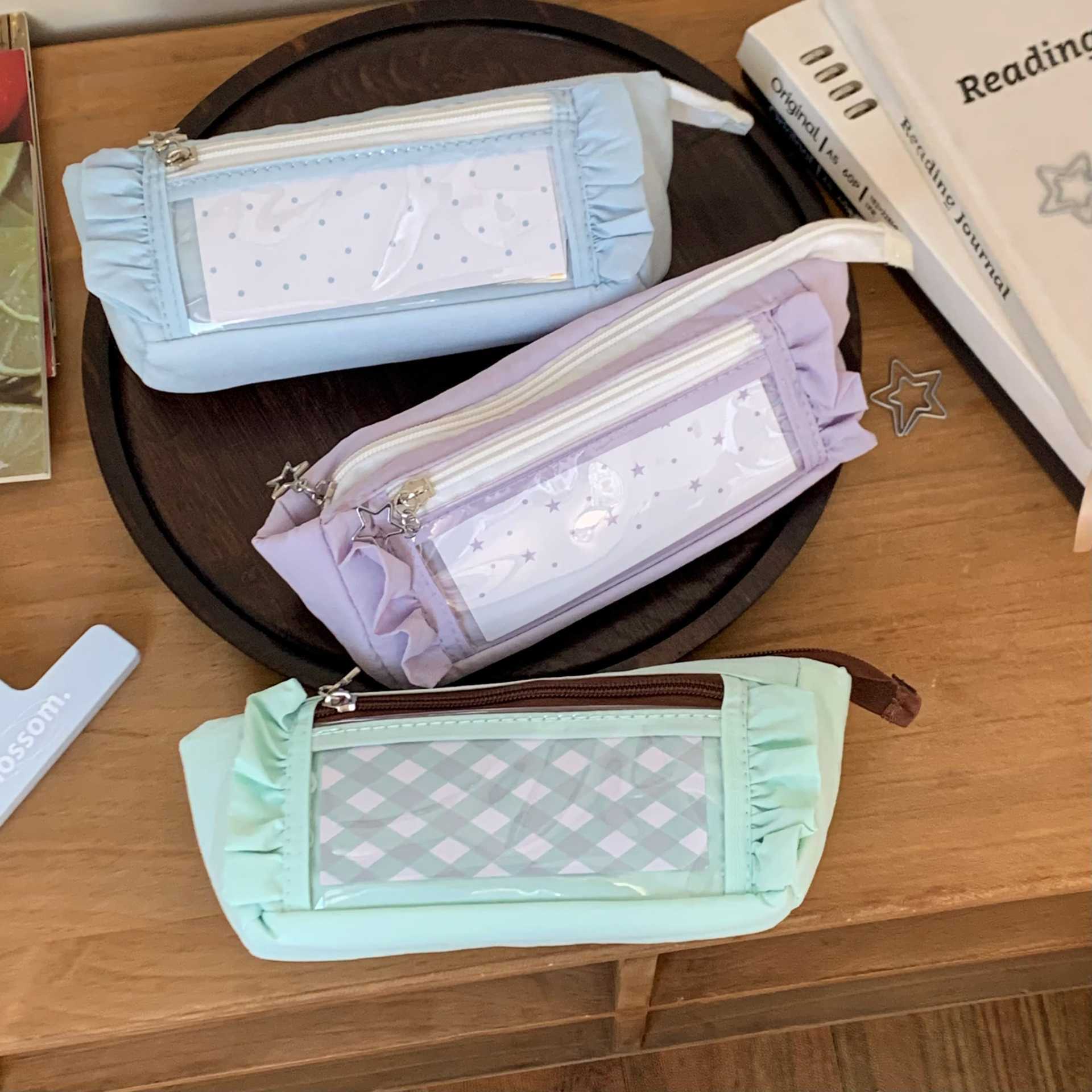Estuche para lápices bonito de - Aesthetic Large Pencil Case Pouch reseña y precio