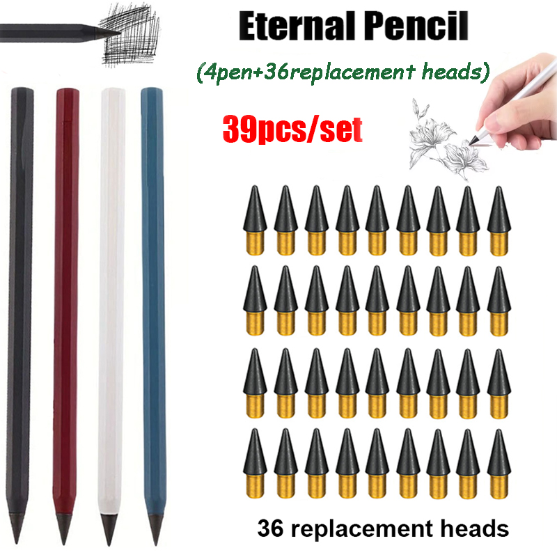 Juego de 39 Lápices Metálicos  - Writing Tools reseña y precio