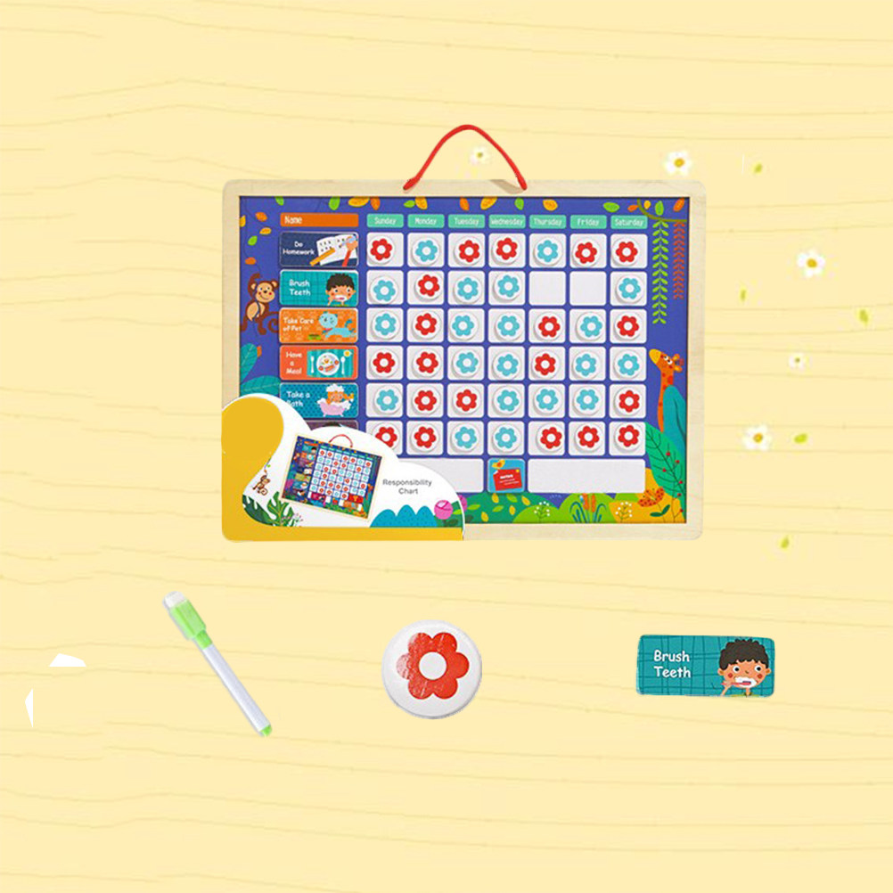 Tabla de responsabilidades mag - Kids Magnetic Reward Chart Board reseña y precio