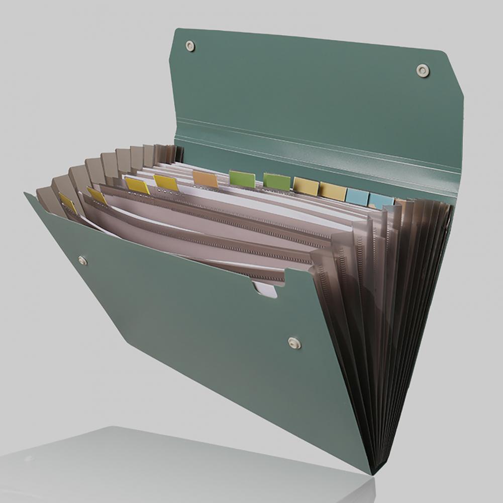Carpeta de Archivos Expandible - Expandable Accordion File Folder 13 Pockets reseña y precio