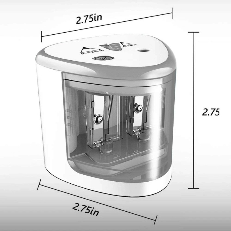 Sacapuntas Eléctrico de Dos Or - Electric Pencil Sharpener Usb reseña y precio