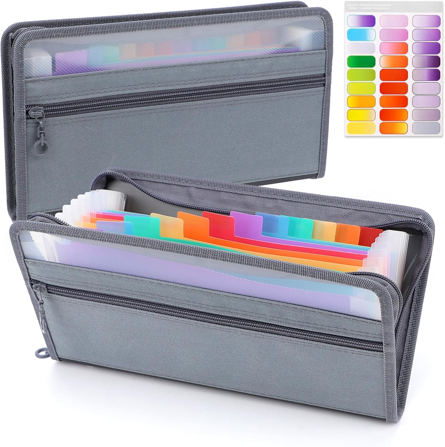 Organizador de Archivos A6 Tip - Expandable Accordion File Folder 13 Pockets reseña y precio