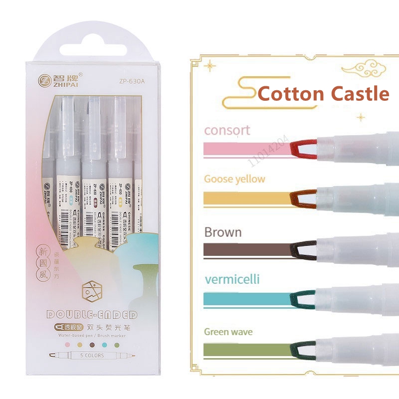 Rotuladores de doble punta Kaw - Pastel Highlighter Set Double Ended reseña y precio