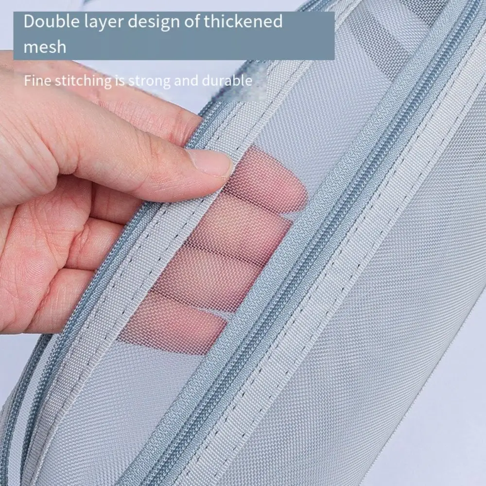 Organizador de bolígrafos de m - Clear Mesh Pencil Pouch For Exam reseña y precio