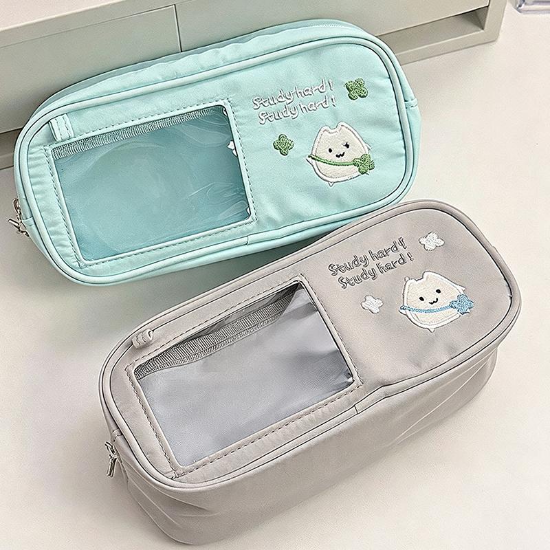 Estuche para lápices bonito, b - Aesthetic Large Pencil Case Pouch reseña y precio