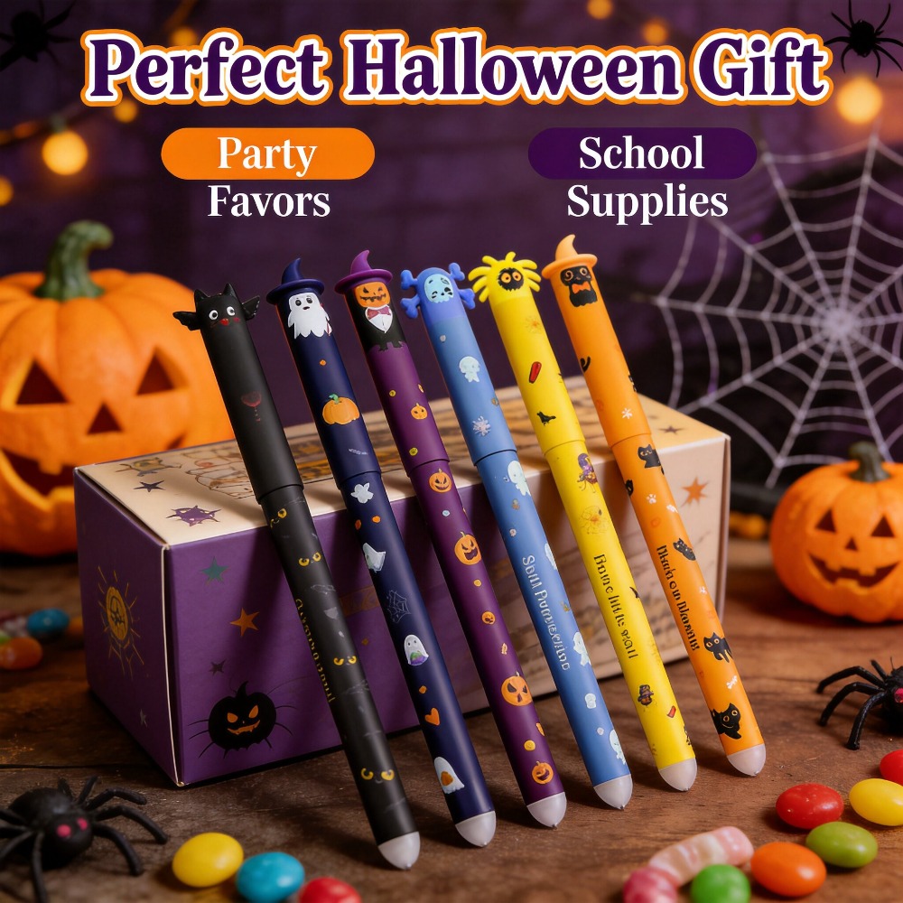 1-6 bolígrafos de gel borrable - Retractable Eraser Pen Click reseña y precio