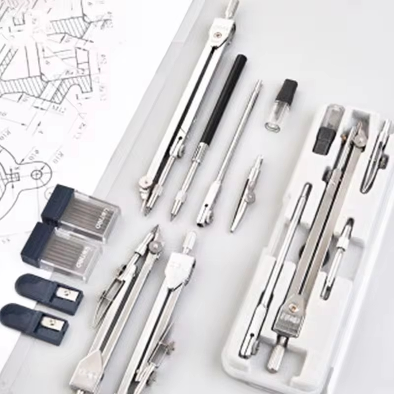 Brújula de dibujo multifuncion - Math Geometry Set With Compass reseña y precio