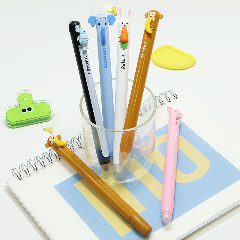 Paquete de 6 Bolígrafos de Gel - Retractable Eraser Pen Click reseña y precio