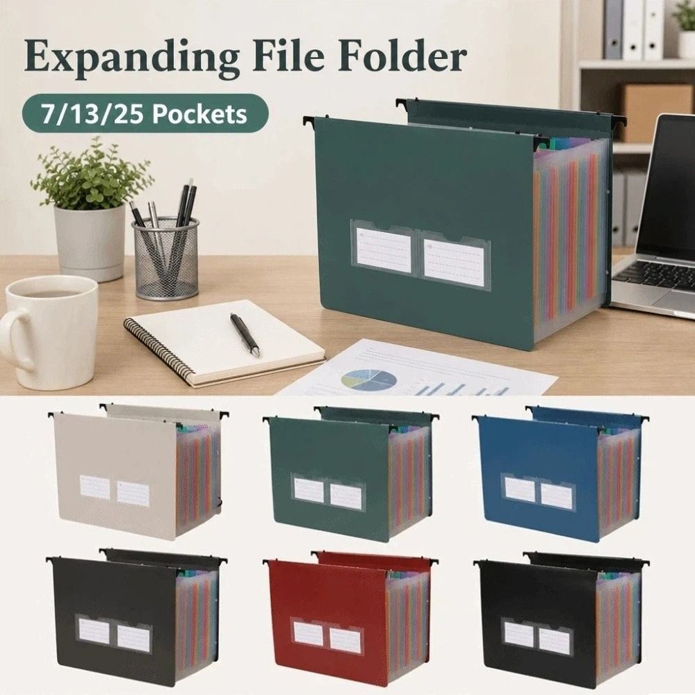 Carpeta de Archivos Expandible - Expandable Accordion File Folder 13 Pockets reseña y precio