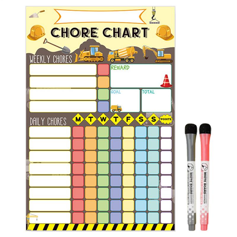Tabla de tareas magnética, hor - Kids Magnetic Reward Chart Board reseña y precio