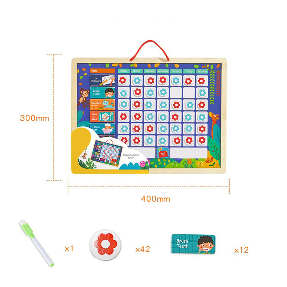 Tabla de Responsabilidad Magné - Kids Magnetic Reward Chart Board reseña y precio