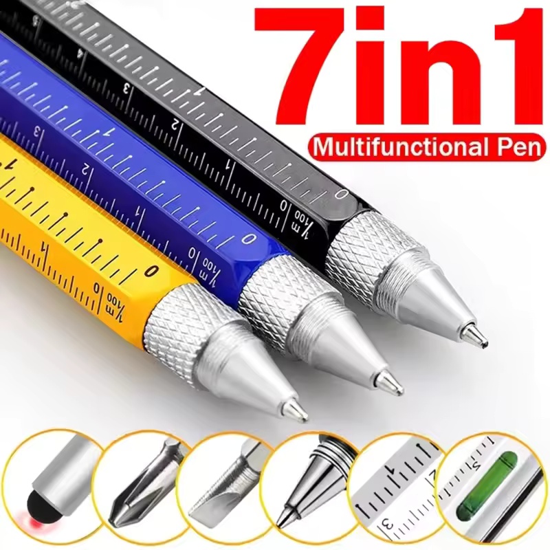 Bolígrafo Multifuncional 7 en  - Writing Tools reseña y precio