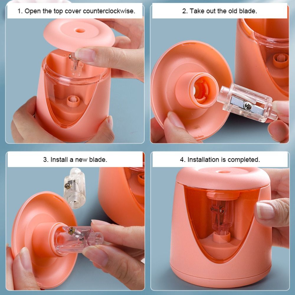 Sacapuntas Eléctrico Automátic - Electric Pencil Sharpener Usb reseña y precio